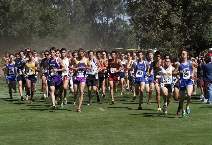 2010 SInv D1-004.JPG - 2010 Stanford Cross Country Invitational, September 25, Stanford Golf Course, Stanford, California.